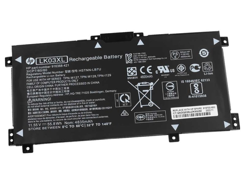 Original HP LK03XL Battery 4500mAh 52.54Wh