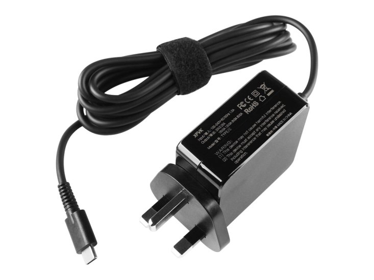 45W XFVK USB-C Laptop Charger Replacement for 4NX.A02AA.001 - Click Image to Close