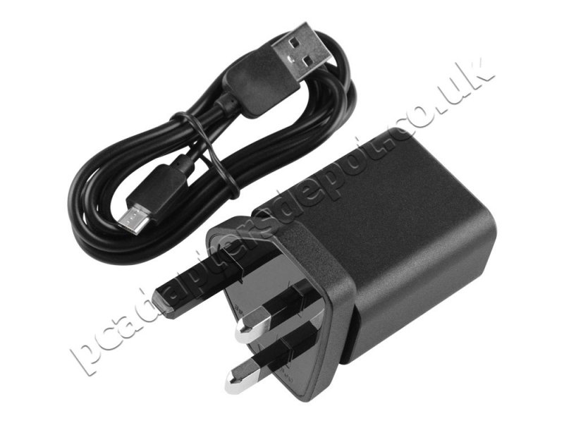 10W AC Power Adapter Charger Dell Venue 10 Pro 7000 7040 + Cable