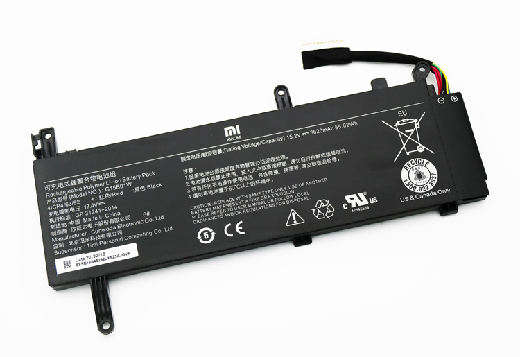 Original Battery Xiaomi 171502-AB 3620mAh 55.02Wh - Click Image to Close